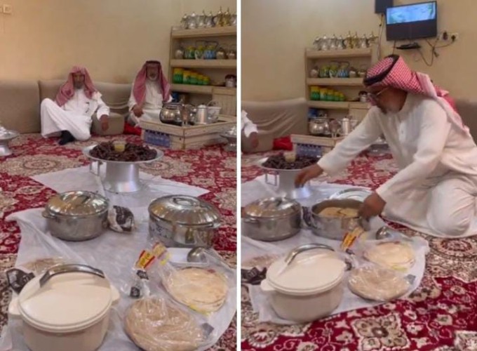 «لم تمنعه الإعاقة من الكرم».. بالفيديو.. قصة مواطن في حائل لا يسمع ولا يتكلم ويستقبل جيرانه وضيوفه بالطعام والقهوة في منزله يوميًا