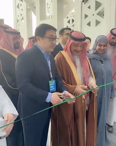 دشنه سمو الأمير نهار بن عبدالله بن سعود المعرض السعودي الصيني الذكي الثاني يختتم أعماله بالرياض