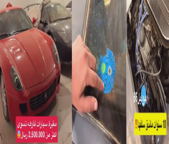 لامبورجيني وكوبرا تحت الغبار.. شاهد أغرب “مقبرة” سيارات في سكاكا بـ 25 مليون ريال (فيديو)