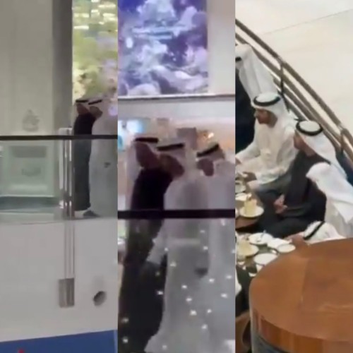 شاهد.. تفاعل واسع مع ظهور مفاجئ لرئيس الإمارات في دبي مول