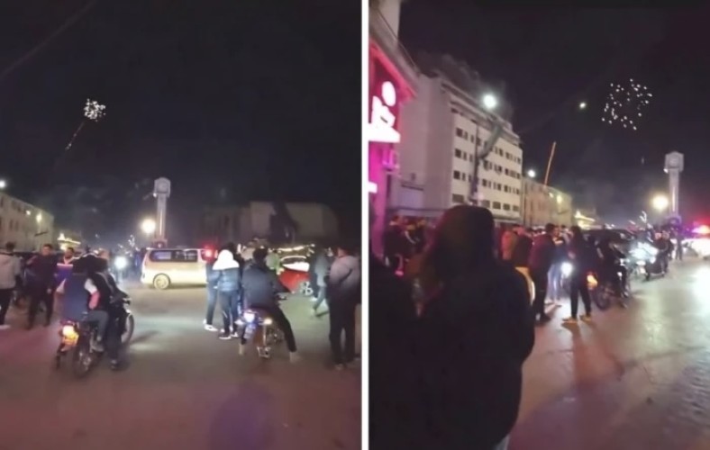 شاهد: سوريون يحتفلون في حمص بعد تداول خبر مقتل المرشد الإيراني