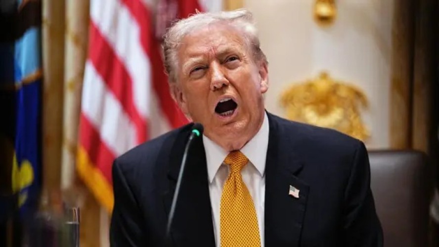 ترمب يعلن حصار الموانئ الإيرانية ويتعهد بفتح مضيق هرمز ومنع طهران من السلاح النووي