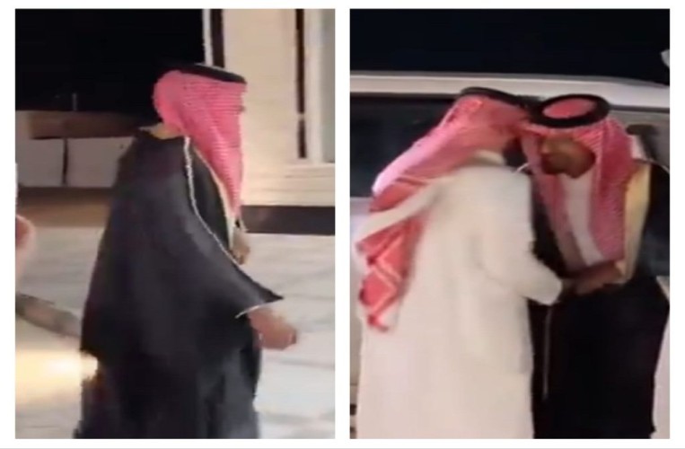 مشهد يلامس القلوب.. بالفيديو| سعوديون يحتفلون بزفاف عاملهم البنغالي على الطريقة السعودية