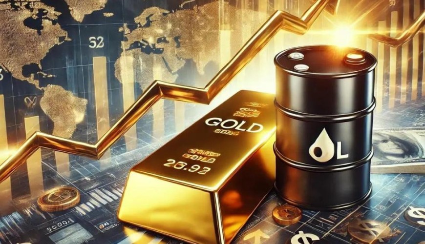 ارتفاع أسعار الذهب بعد تراجع أسعار النفط