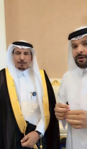 بالفيديو: رجل الأعمال أحمد بن دهيم المظيبري يشكر صحيفة الشمال على تغطيتها احتفال زفاف نجله وابن أخيه