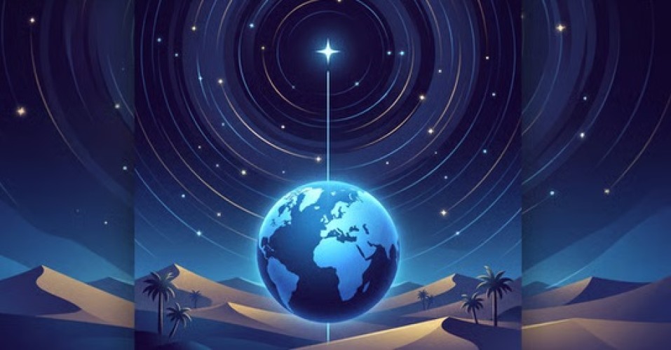المسند يكشف سر ثبات النجم القطبي في السماء طوال الليل