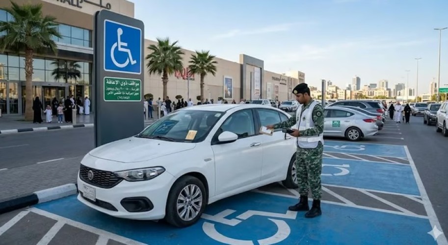 «المرور»: ضبط 2335 مركبة مخالفة وقفت في مواقف ذوي الإعاقة