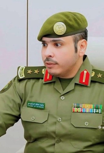 ترقية المقدم وليد بن معتق حمد بن بنيان إلى رتبة عقيد