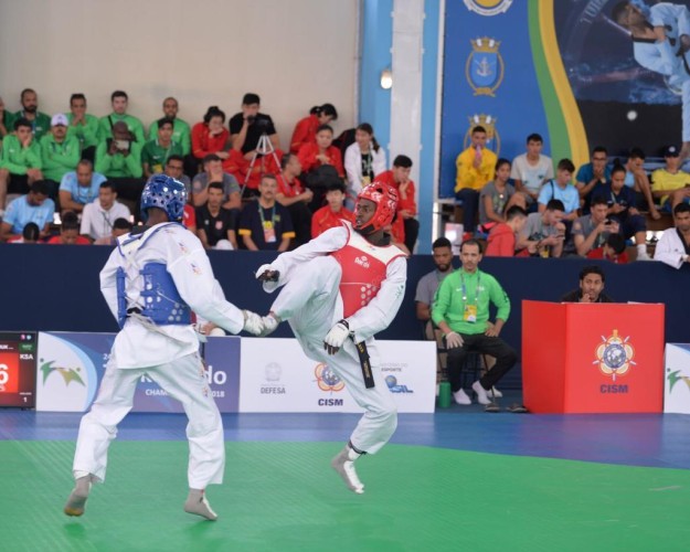 أخضر التايكوندو يخوض الصراع الدولي بالفجيرة