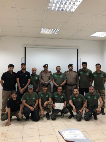 اختتام الدورة التأسيسية للمتطوعين بالرس