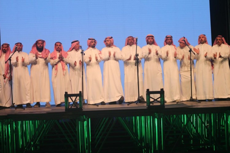 بالصور .. أكثر من 18 ألف حضور مسرح الوطن في حفل اليوم الوطني 88 بعرعر