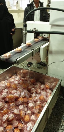 مقيمات تأهيل إناث الدمام في رحلة لمخابز قصوص للحلويات