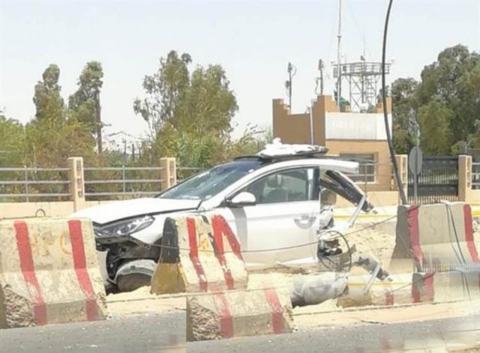 انشطار سيارة إلى نصفين إثر حادث مروع في الهفوف ونجاة قائدها