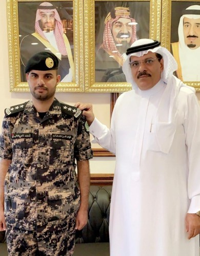 محافظ املج يقلد “الفايدي” رتبته الجديدة