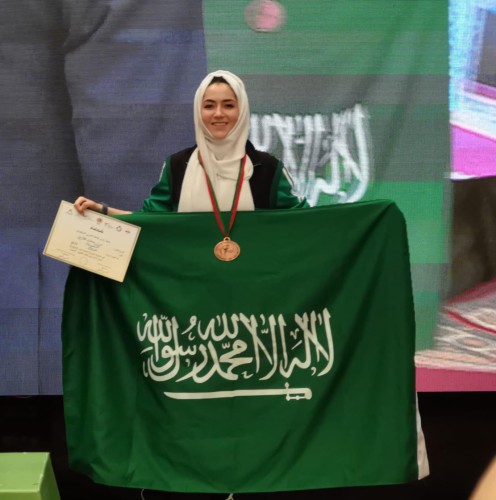 أخضر التايكوندو للكبار يقهر النقص ويتوشح الذهب العربي