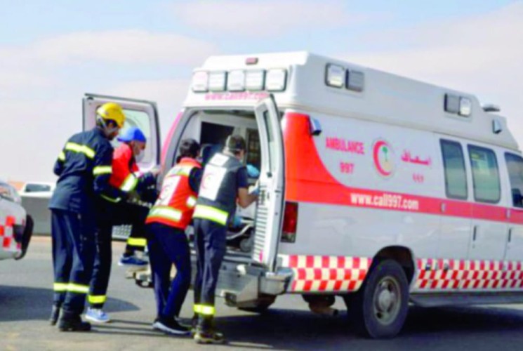 الهلال الأحمر السعودي ينقل ويعالج ثمان اصابات في حادث سير بالرياض