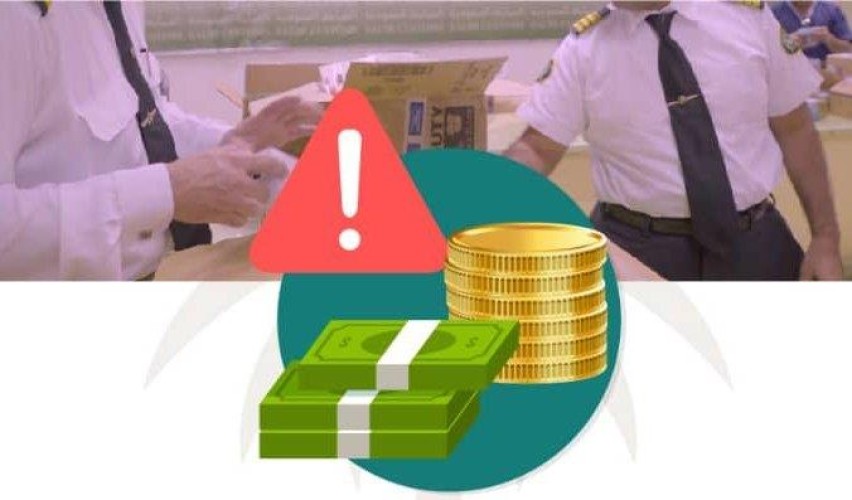 “النيابة”: عدم كشف المسافرين عن أي مبالغ تصل لـ60 ألف ريال تنطوي عليهم شبهة غسل الأموال