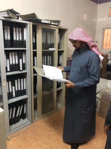 مدير إسلامية تبوك بجولة تفقديه لإدارة ومراكز محافظة حقل