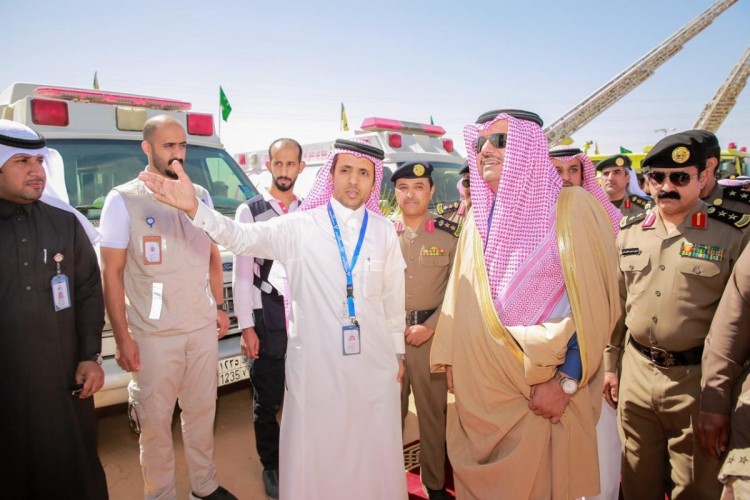 صحة حفرالباطن تشارك بمعارض توعوية في فعاليات اليوم العالمي للدفاع المدني