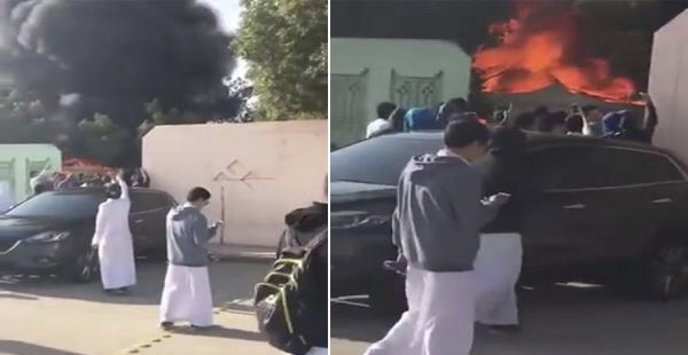تعليم الرياض يكشف ملابسات اشتعال النار في ثانوية اليمامة .. ويفجر مفاجأة بشأن سبب الحريق !