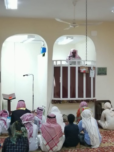 رئيس مركز القهر يؤدي صلاة عيد الأضحى ويستقبل المهنئين