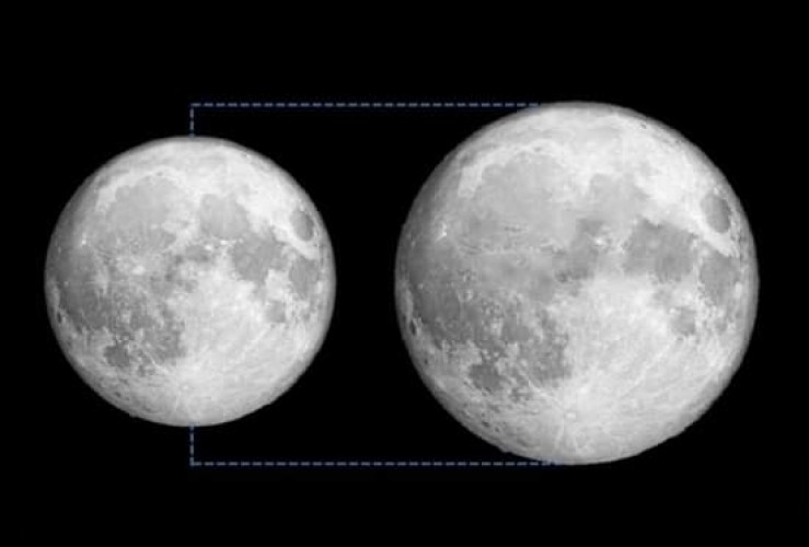 فلكية جدة : البدر العملاق الأخير في 2019 … الأربعاء