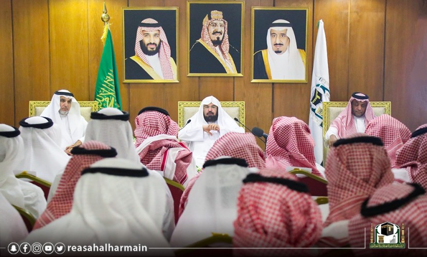 “السديس” يرعى حفل معايدة منسوبي الرئاسة