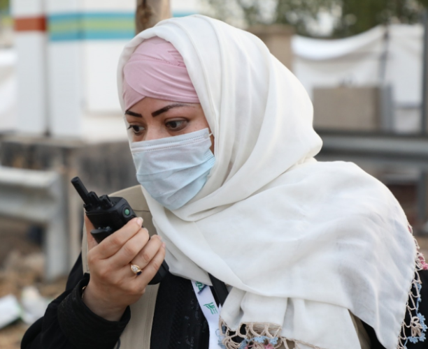 لأول مرة.. معاونات ميدانيات في المشاعر