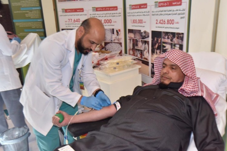 ًمديرية منطقة الرياض تتفاعل مع حملة التبرع بالدم
