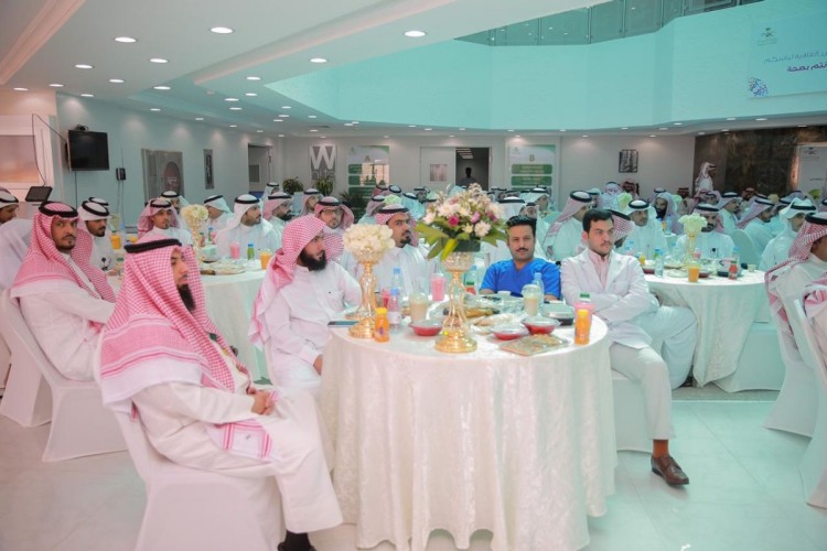 بالصور.. صحة حفرالباطن تقيم حفل معايدة لمنسوبيها بمناسبة عيد الفطر