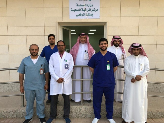 مركز المراقبة الصحي بمقره الجديد في منفذ الرقعي يستعد لاستقبال ضيوف الرحمن