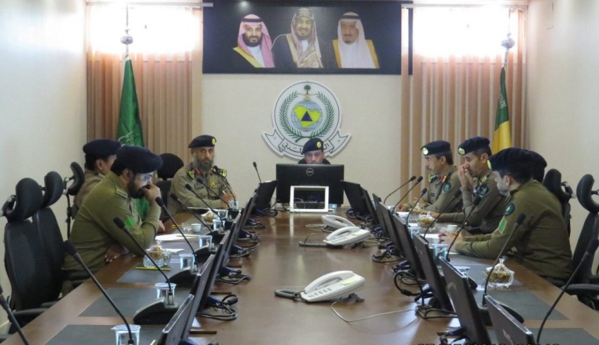 مدير الدفاع المدني بالقصيم يترأس الاجتماع الاول لورشة عمل فريق التخطيط