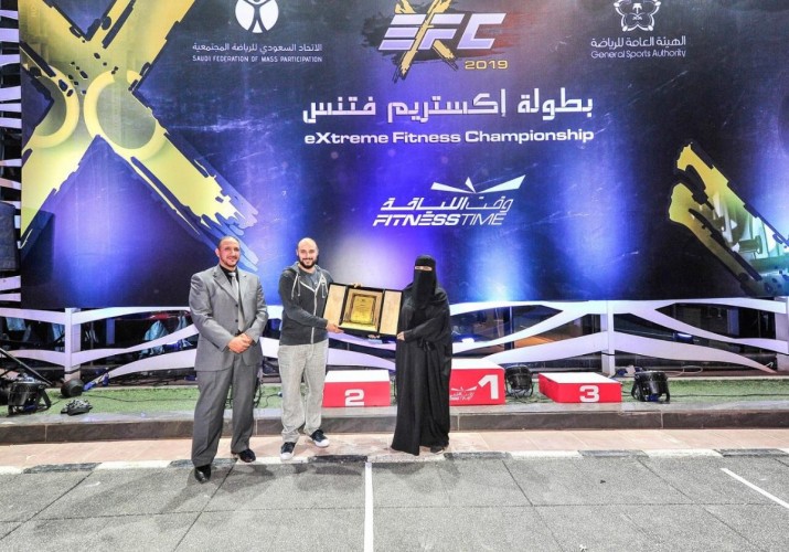 بالصور خالد بن الوليد وحصة الصقري يتوجان أبطال اكستريم