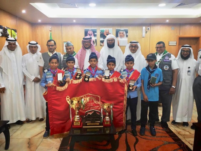 إدارة تعليم صبيا تحصد الذهب في مهرجانات التعليم للتربية الكشفية