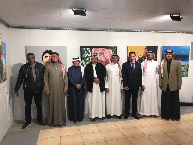 ندوة الفن السعودي المعاصر تنظمها جسفت عسير في المفتاحة