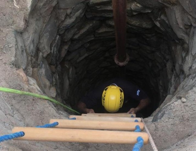 انتشال جثمان مواطن من داخل بئر في وادي الخشرمة بينبع النخل