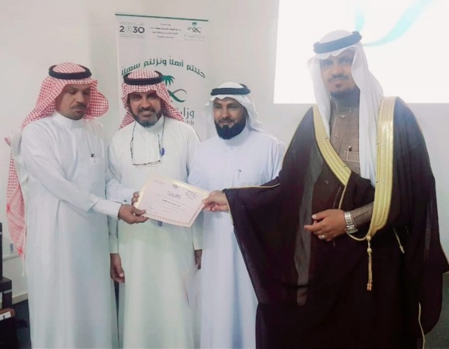 المدير الصغير في مركز براعم التحدي لذوي الإعاقة