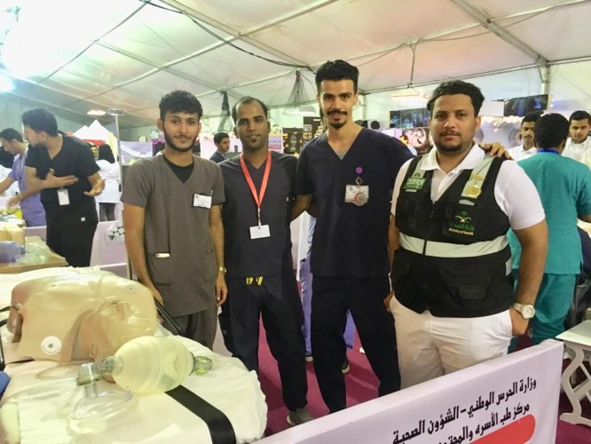 مهرجان جازان الشتوي الحادي عشر وضمن فعاليات الخيمة الصحية