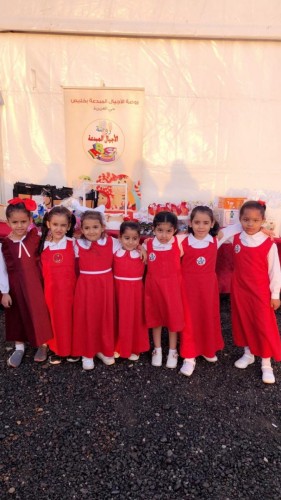 بالصور .. روضة الأجيال المبدعة بمدينة خليص تشارك في مبادرة “درب الأنبياء”