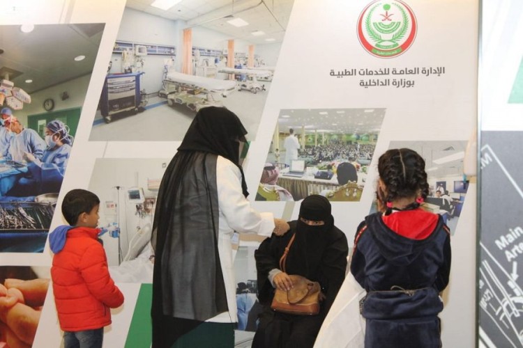 جناح الخدمات الطبية بوزارة الداخلية يبهر زوار الجنادرية