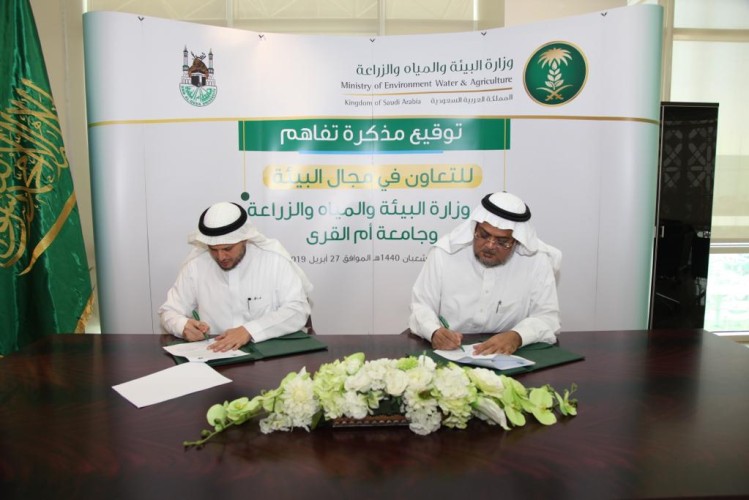 “البيئة” وجامعة أم القرى توقعان مذكرة تفاهم لتنفيذ برامج أكاديمية ودراسات بيئية