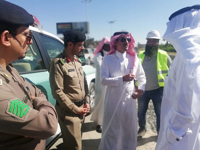 « بن مشيط يقف على مشروع توسعة كبري الخطوط السعودية ويوجه بسرعة إنجازه»