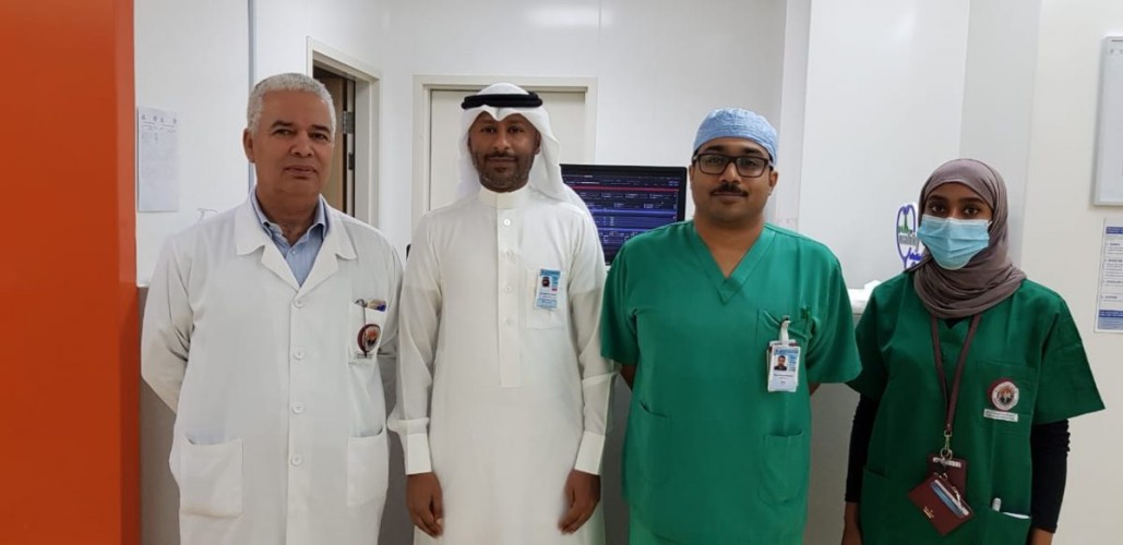 اول حالة رتق القناة الصفراوية بالهيئة الملكية بالجبيل