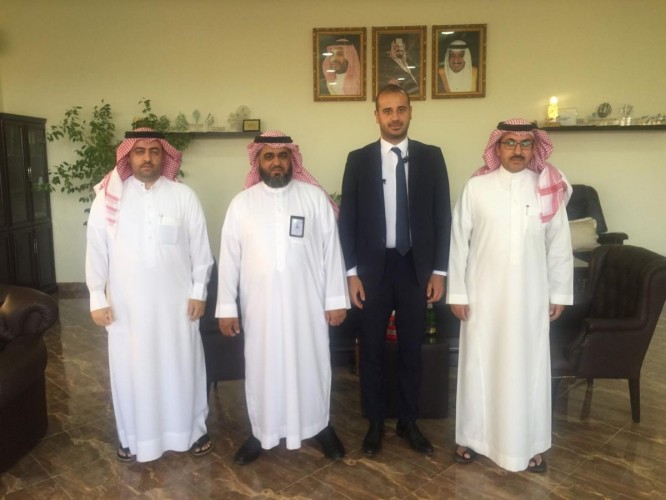 الأستاذ أنطوان لمعي يزور تقني الجوف