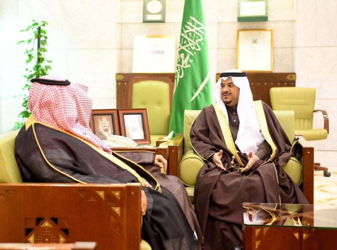 نائب أمير منطقة الرياض يستقبل نائب وزير الشؤون الإسلامية والدعوة والإرشاد