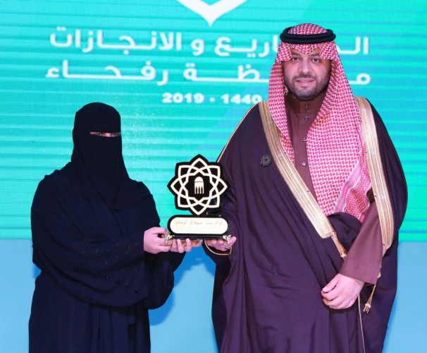 أمير منطقة الحدود الشمالية يدشن معرض المشروعات التنموية والبلدية والخدمية في محافظة رفحاء