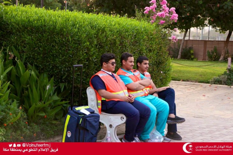 تطوع الهلال الاحمر يختتم مشاركته في المرحلة الاولى من سنا الطائف
