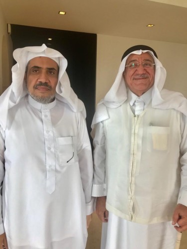 الدكتور واصف كابلي يُهنىء أمين رابطة العالم الإسلامي بحصوله على جائزة شخصية الاعتدال