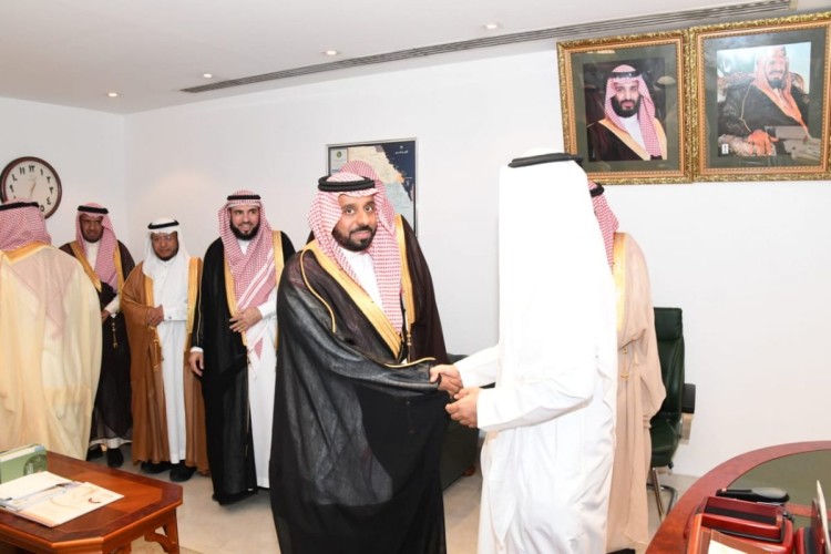 محافظ الاحساء يستقبل المهنئين لبلوغ شهر رمضان المبارك