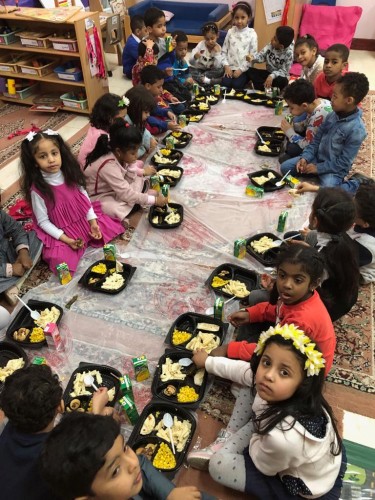 مهرجان المرح في روضتي بالروضة الثانية بالهفوف